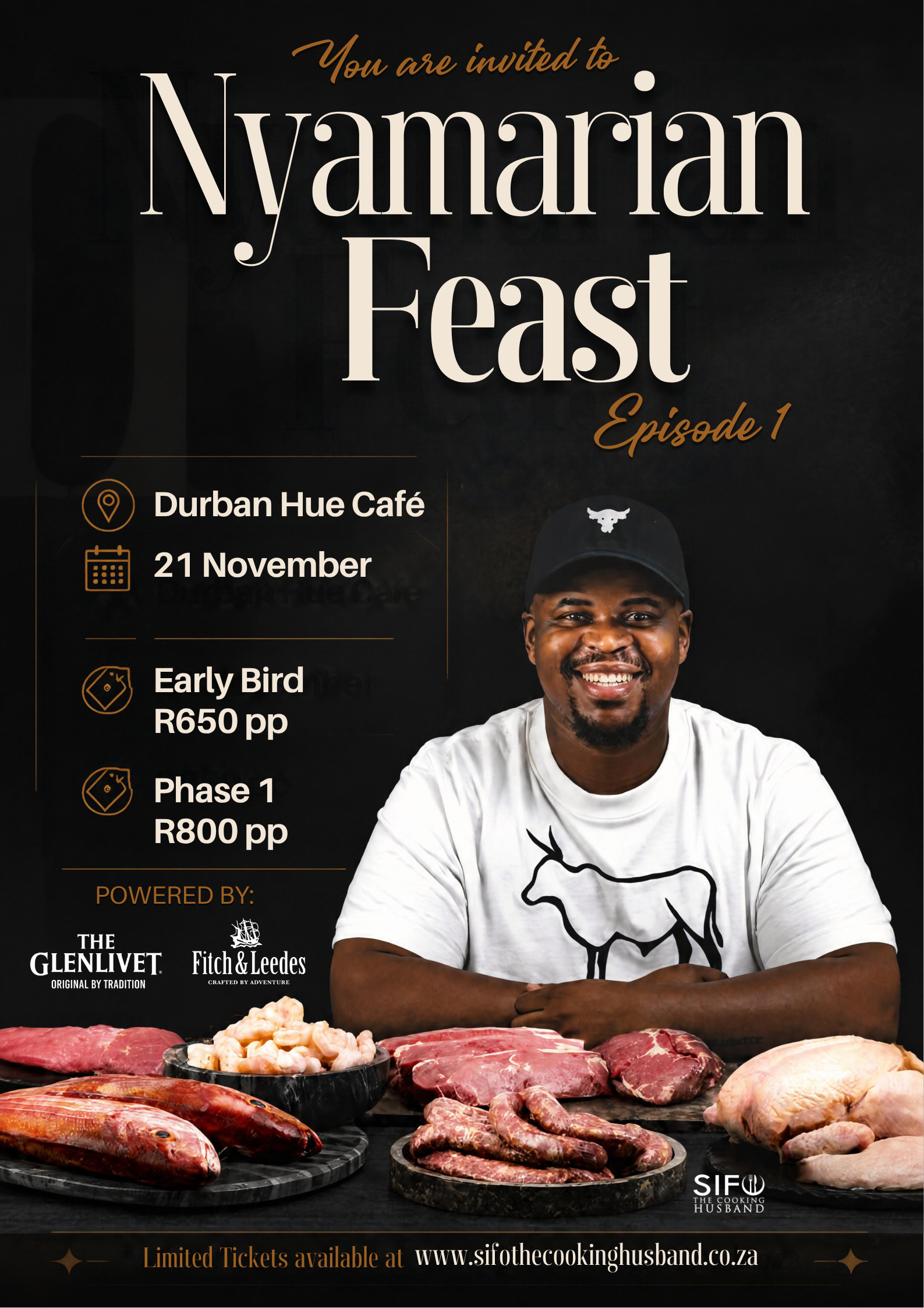 Minimalist Cook Event Poster